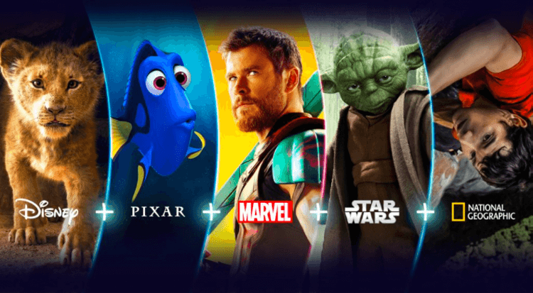 Catálogo Disney Plus