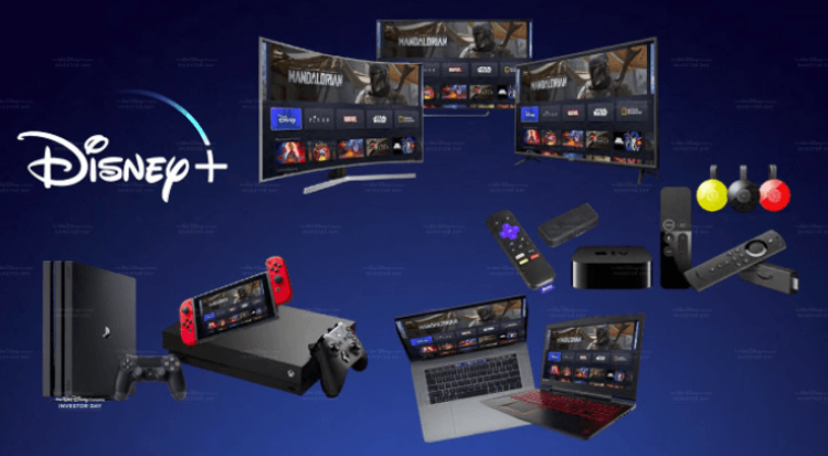 Dispositivos Disney+