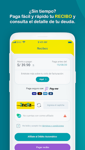 Pagos Bitel vía Mi Bitel