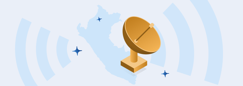 Internet satelital en Perú