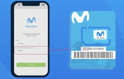 Chip Movistar Prepago
